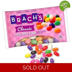 Brachs Classic Jelly Bird Eggs - 255g Big Bag - Brach's Candy Beans